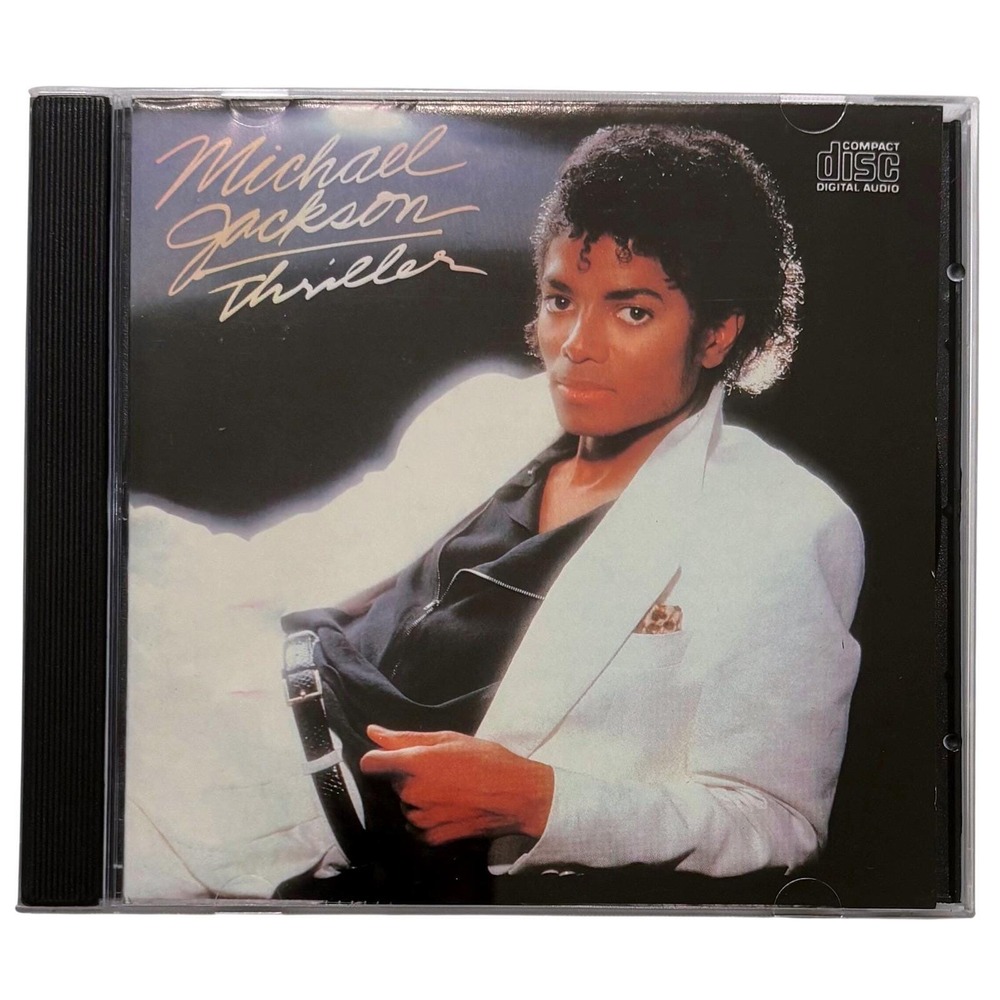 Michael Jackson Thriller CD Album Epic EK 38112 Japan Pressing 1982 Pop Rock